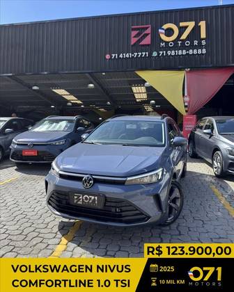 VOLKSWAGEN NIVUS 1.0 200 TSI TOTAL FLEX COMFORTLINE AUTOMÁTICO